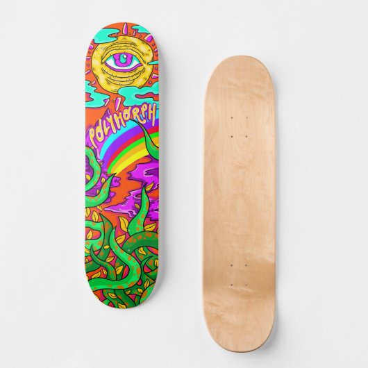 Polymorph All-Seeing Eye Skateboard (Recto)