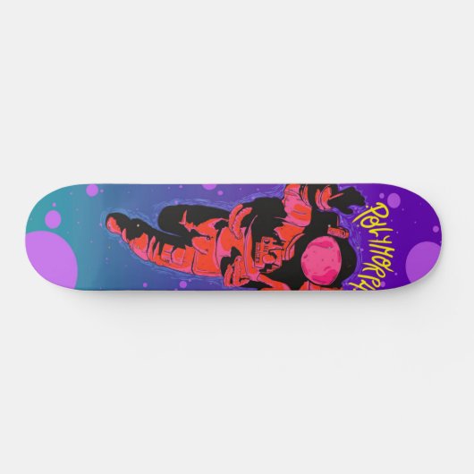 Polymorph Astronaut Skateboard (Horizontaal)