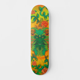 Polymorph Green Man (Père Terre) Skateboard