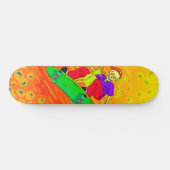 Polymorph Skeleton & Amis Skateboard (Horz)