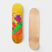 Polymorph Skeleton & Friends Skateboard (Voorkant)