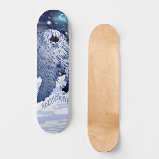 Polymorph The Yeti Skateboard (Recto)