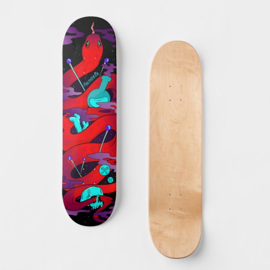 Polymorph Voodoo Snake Skateboard (Voorkant)