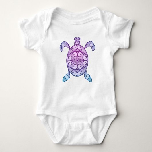 Polynesiaanse Maori Turtle Romper (Voorkant)