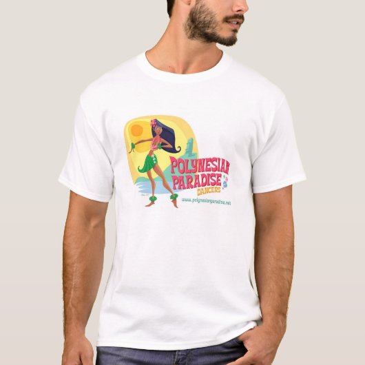 Polynesiaanse Paradise Dancers T-shirt (Voorkant)