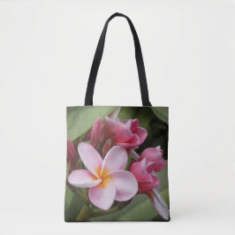 Polynesiaanse Plumeria-Canvas tas