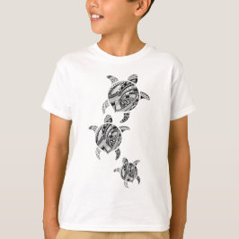 Polynesiaanse schildpad t-shirt