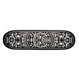 Polynesiaanse tribaal hout skateboard