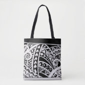 Polynesiaanse tribale Canvas tas (Voorkant)