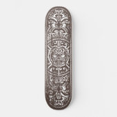Polynesiaanse tribale loopgrage skateboard (Voorkant)