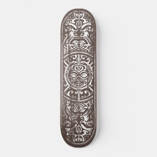 Polynesiaanse tribale loopgrage skateboard (Voorkant)