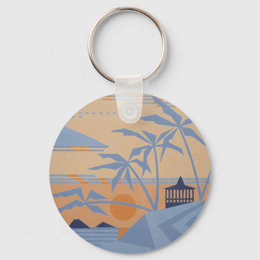 POLYNESIAN SUNSET sleutelhanger (Voorkant)