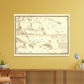 Polynesië 2 canvas afdruk (Insitu (Woonkamer))