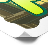 Polynesië reisposter voor strand poster (Hoek)