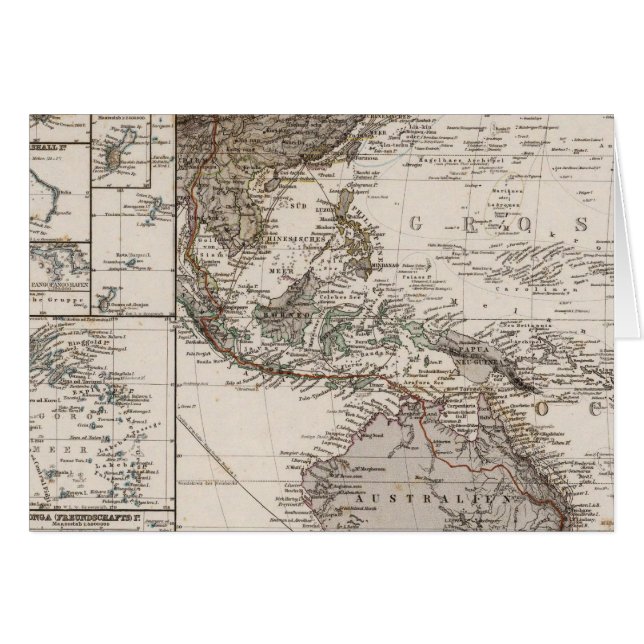 Polynesiekaart (Voorkant Horizontaal)