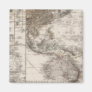 Polynesiekaart Magneet