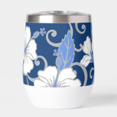 POLYNESISCH DROOMPATROON IN BLAUW (Voorkant)