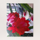 POLYNESISCHE DRAAK CACTUS NACHTBLOESEM puzzel (Verticaal)