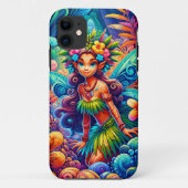 Polynesische fee Case-Mate iPhone case (Achterkant)