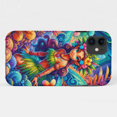 Polynesische fee Case-Mate iPhone case (Achterkant (horizontaal))