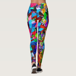 POLYNESISCHE YASAWA PATRONEN LEGGINGS