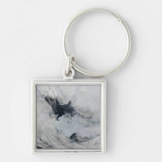 Polynya (open water) in het Zee Beaufort Sleutelhanger (Voorkant)