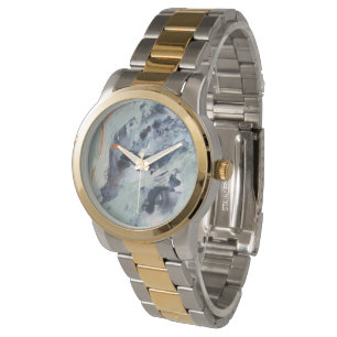 Polyphonic Zee - blauw Horloge
