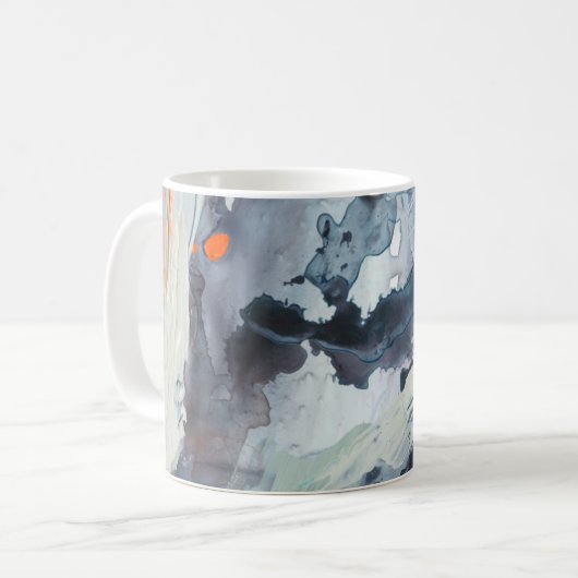 Polyphonic Zee - blauw Mok (Voorkant links)