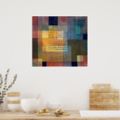 Polyphonische architectuur | Paul Klee | Poster (Keuken)