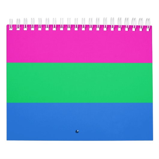 Polyseksuele geaardste vlag kalender (Hoes)