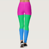 Polyseksuele Pride Leggings (Achterkant)