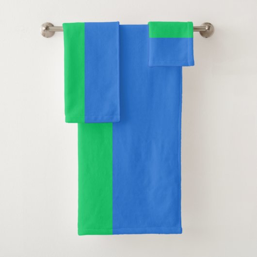 Polyseksuele Pride Vlag Bad Handdoek (Insitu)
