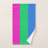 Polyseksuele Pride Vlag Bad Handdoek (Handdoek)