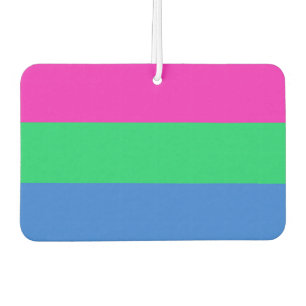 Polyseksuele Pride Vlag Luchtverfrisser
