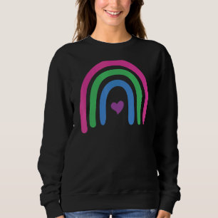 Polysexual Pride Vlag Boho Regenboog Trui