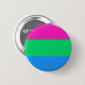 Polysexual Pride Vlag LGBT Pride Ronde Button 5,7 Cm (Voorkant /achterkant)