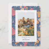 Pom Beanie Café Carte photo de Noël (Devant)