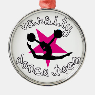 Pom Dance-team Metalen Ornament