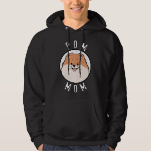 Pom Mam Pommeren Mam Pomeranian Lover Hoodie