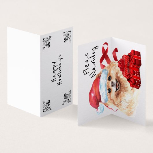 Pom Père Noël xmas sac cadeaux rouges rubans do-it (Inside and Outside)