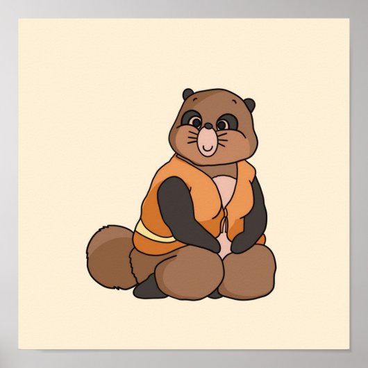 Pom Poko Movie Okiyo Poster (Voorkant)