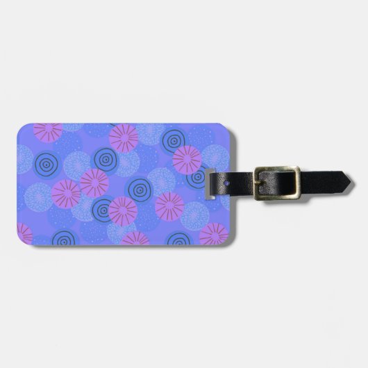 Pom-pom Bagagelabel (Voorkant horizontaal)