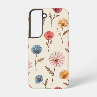 Pom Pom Bloem Samsung Galaxy Hoesje