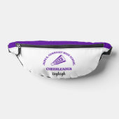 Pom-Pom de l'École Secondaire Personnalisé Violet (Poser)