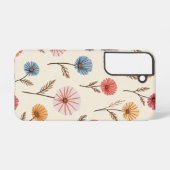 Pom Pom Flower Samsung Galaxy Coque (Verso Horizontal)