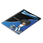 Pom-pom girl | Nom do-it-yourself | Carnet bleu (Côté gauche)