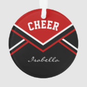 Pom-pom girl rouge foncé 📣 💖 Cheer (dos)