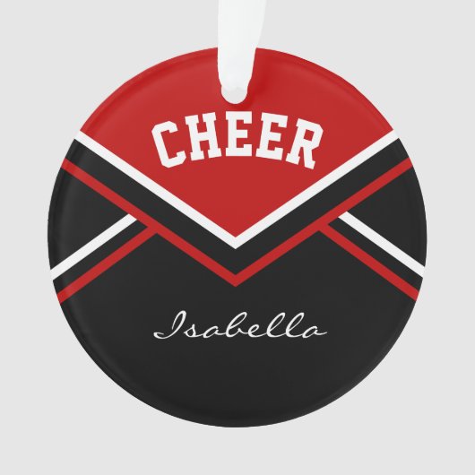 Pom-pom girl rouge foncé 📣 💖 Cheer (devant)