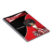 Pom-pom girl | Texte do-it-yourself | Carnet rouge (Côté Droit)