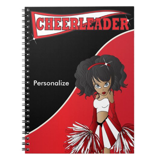 Pom-pom girl | Texte do-it-yourself | Carnet rouge (Devant)